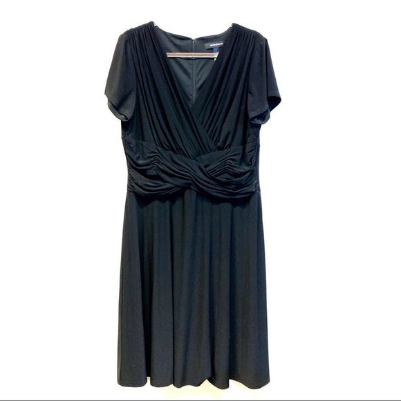 Ashley Stewart Faux Wrap Dress size 14/16 - Picture 2 of 8